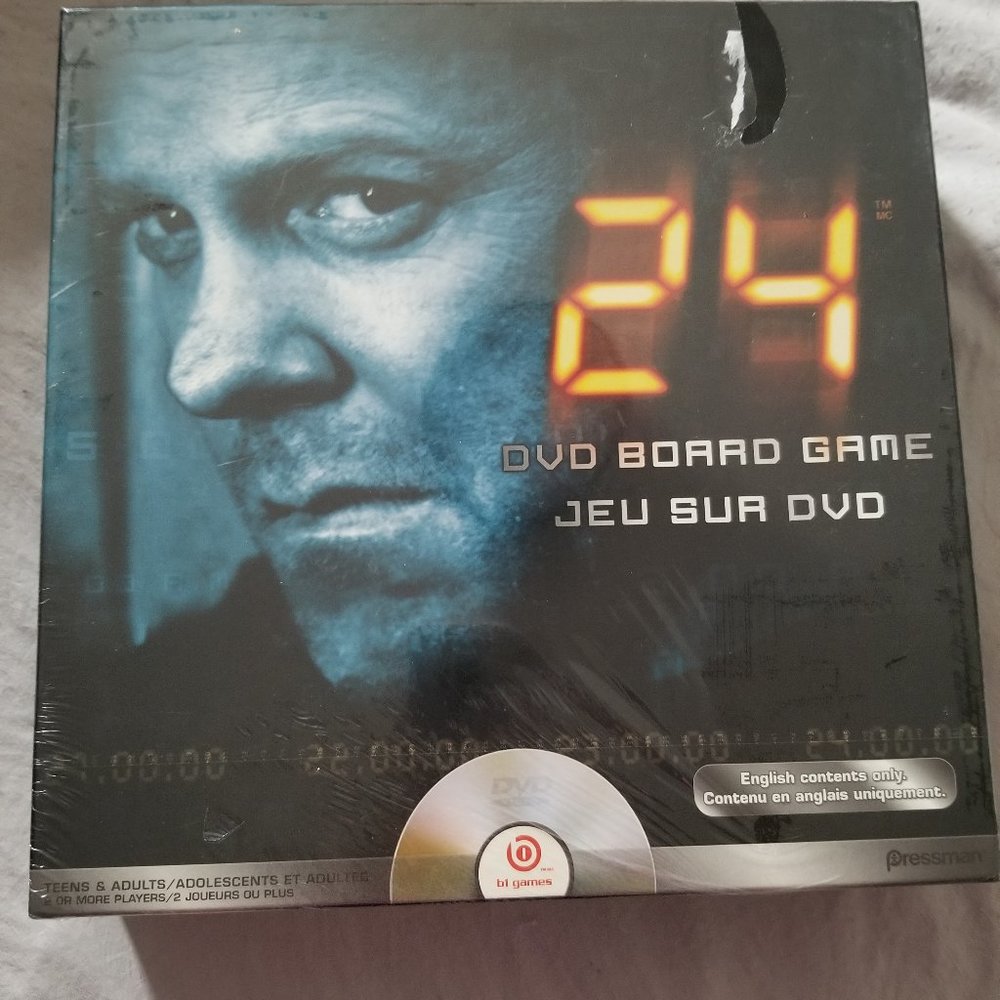 Game Sealed 24 dvd board game